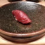 田町鮨 惠万 - 漬けマグロ