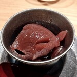 田町鮨 惠万 - 小豆羊羹