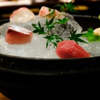 銀平 - 造り五種盛合せ