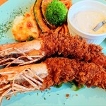 洋食屋 FUKU - 有頭エビフライ（2尾）・自家製タルタルソース
