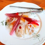 洋食屋 FUKU - 自家製ピクルス