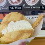 世界で２番めにおいしい焼きたてメロンパンアイス - 