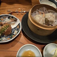 魚とおばんざい 泉士 - 手羽先・豚焼売