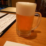 じどりや 穏座 - アサヒ熟撰生