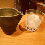 じどりや 穏座 - 耶麻美人　米焼酎