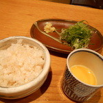 じどりや 穏座 - 自家製淡海地鶏のむね肉を鶏節