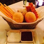 イル・テアトロ - 2014/08 ホームメイドイタリアンブレッドと特製タプナード