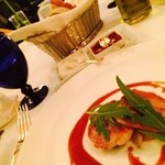 イル・テアトロ - 2014/08 メインディッシュ：神奈川県産やまゆりポークのサルティンボッカ