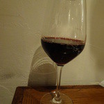 Poaje - 2杯目のグラスワイン赤