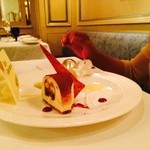 イル・テアトロ - 2014/08 自家製滑らかティラミス　コーヒーアイスクリームと共に