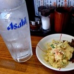 大衆酒場 赤塚 春田屋 - 酎ハイ・290円にポテサラ・300円