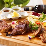 イタリアン 亀戸 Osteria Hana - 3種のお肉のグリル盛り合わせ