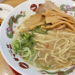 天下一品 - 麺の様子など。