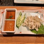 じゅう兵衛 はらみ堂 - 白センマイ刺し