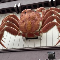 札幌 かに本家 札幌駅前本店 - 蟹看板