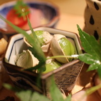 日本料理 新 - 八寸の銀杏
