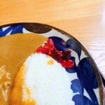 やぶ善 - 真っ赤な"福神漬"も嬉しい存在。もうちょっと欲しい。(笑)