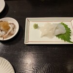 메시 사케 아이츠키 - 오징어 회