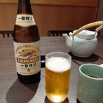 瀬戸内味覚処 芸州 本店 - キリン一番搾り瓶ビール