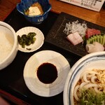 わらじや - お造り定食♪