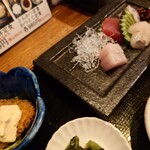 わらじや - お造り定食♪