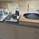 すたみな太郎 PREMIUM BUFFET - クレープ、ワッフルコーナー