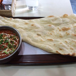 ビニタ - 〈2014/08〉キーマパニール（950円）、ナン（250円）