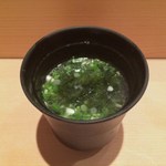 匠　達広 - 海苔の味噌椀