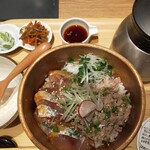 こめらく お茶漬けといろどり唐揚げ。 キュービックプラザ新横浜店 - 