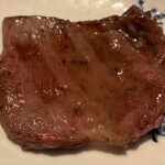 TANAKA YAKINIKU RESTAURANTE - ・サガリ、友三角、イチボ（友尻）、ヒレ、舌（タン）、季節の野菜