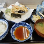いもや - 天ぷら定食　1100円