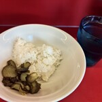 家系ラーメン 佐々喜家 - 無料ライス