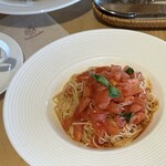 フルーツピークス 福島西店 - トマトとバジルのカッペリーニ
