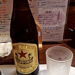 酒と食遊人 みなと - サッポロ赤星