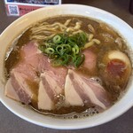 伊吹いりこセンター - 濃厚伊吹いりこそば　大盛り　950円