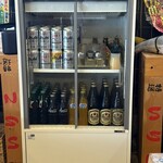 伊吹いりこセンター - こちらの冷蔵庫にいりこ酢とニンニクが入っています。