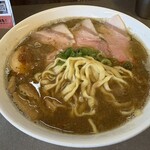 伊吹いりこセンター - 平打ち麺