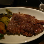 米沢牛黄木 東京駅店 - 米沢牛サーロインステーキ１５０ｇ ５６５０円