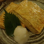 蕎麦前 小まつ - 厚焼玉子：900円