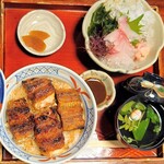辻屋 - 鰻丼の 並丼定食 (4320円)