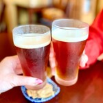 蕎麦藍 - ノンアルビールで乾杯✨