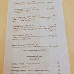 302955135 - ドリンクメニュー
                        紅茶類と食後の飲み物