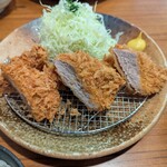 平田牧場 とん七 - ヒレカツ。