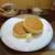 珈琲苑 - 料理写真:プレーンホットケーキ・ドリンク付　1000円