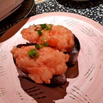 回転寿司 根室 花まる - サーモン中落ち