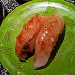 回転寿司 根室 花まる - 炙りえんがわ