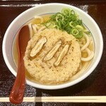 因幡うどん ハラカド店 - ごぼう天うどん(クラシック) 790円