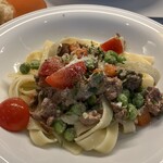 MANNA - 仔牛のラグータリアテッレ(トマト追加)