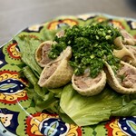 館山美食倶楽部 - ★肚包肉★羊トリッパの羊肉包み 韮と実山椒のソース