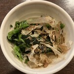 お肴や - ほうれん草お浸し